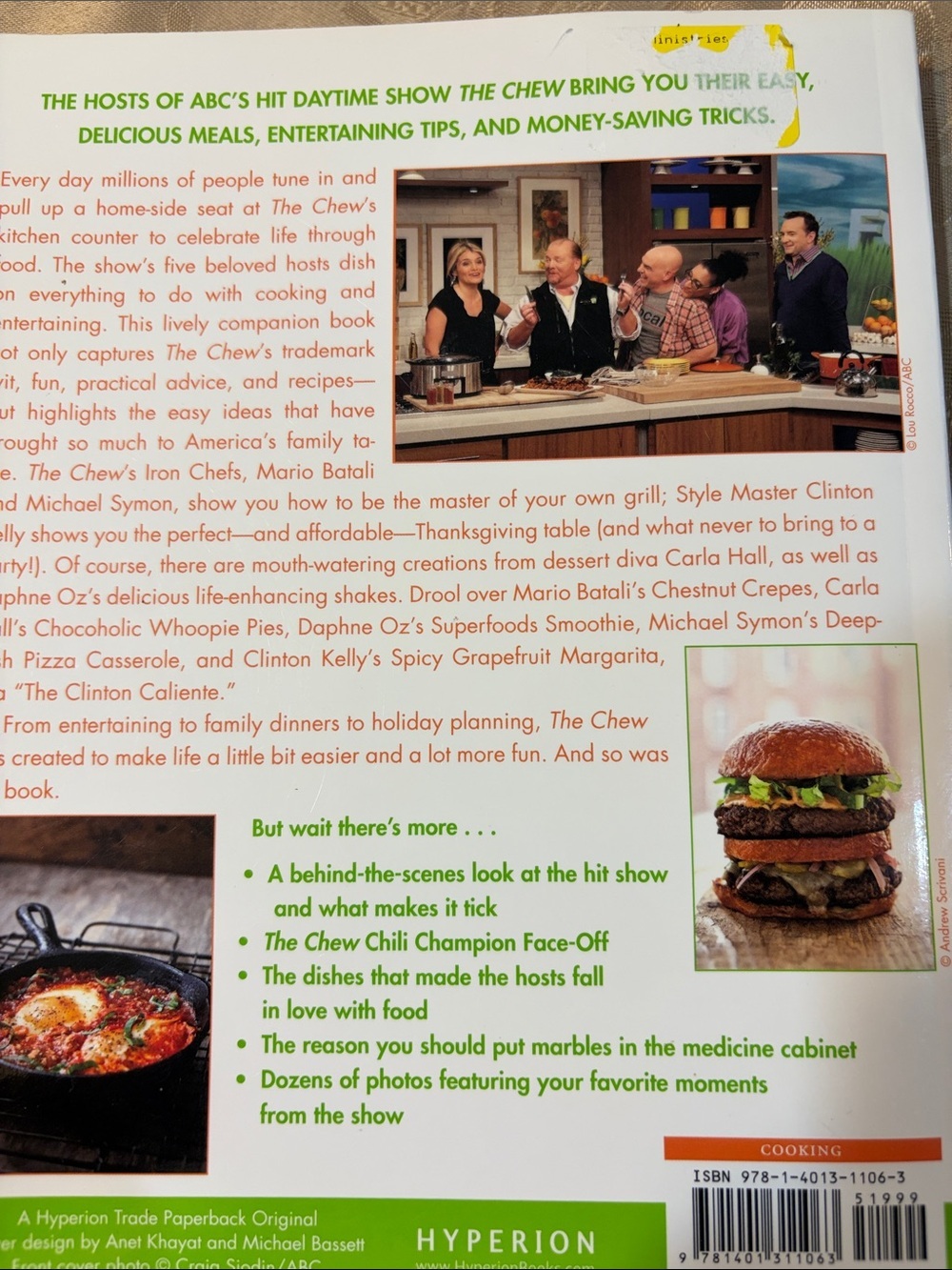 The Chew Cookbook - Softcover - Picture 3 of 3